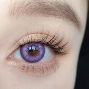 Lavender Violet Tinted Enhancing Party Contact Lenses